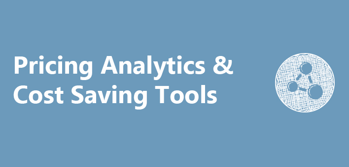 Pricing Analytics & Cost Saving Tools